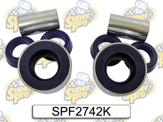 SuperPro SPF2742K polyurethane bushing installed on Toyota Celica front lower control arm.