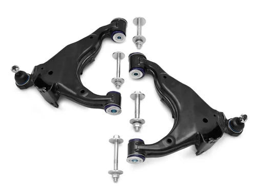 SuperPro TRC494 KDSS-Compatible Adjustable Front Lower Control Arm Set for Lexus GX460 and Toyota 4Runner