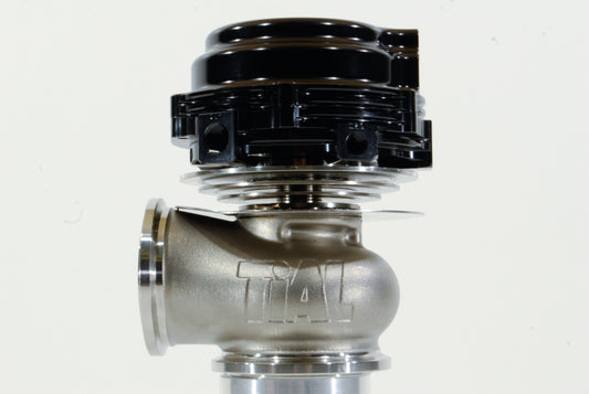 TiALSport MVR 44mm Wastegate in Black with V-Band Clamps and Fittings