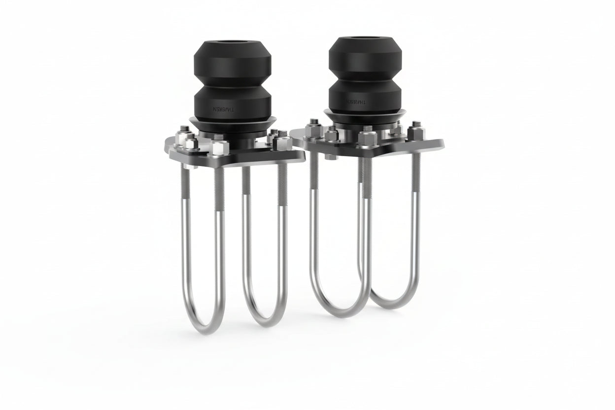 Timbren ABSGMFK active off-road bump stops with U-bolt flip kit for Chevrolet Colorado and GMC Canyon