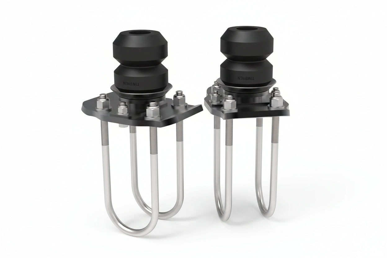 Timbren ABSGMFK active off-road bump stops with U-bolt flip kit for Chevrolet Colorado and GMC Canyon