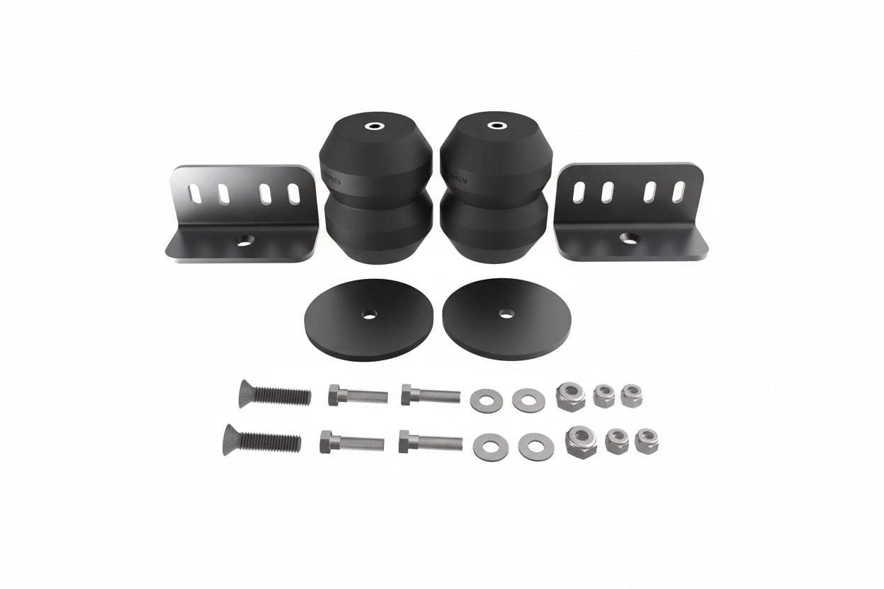Timbren FRF53A rear suspension enhancement system for Ford F53 motorhome chassis