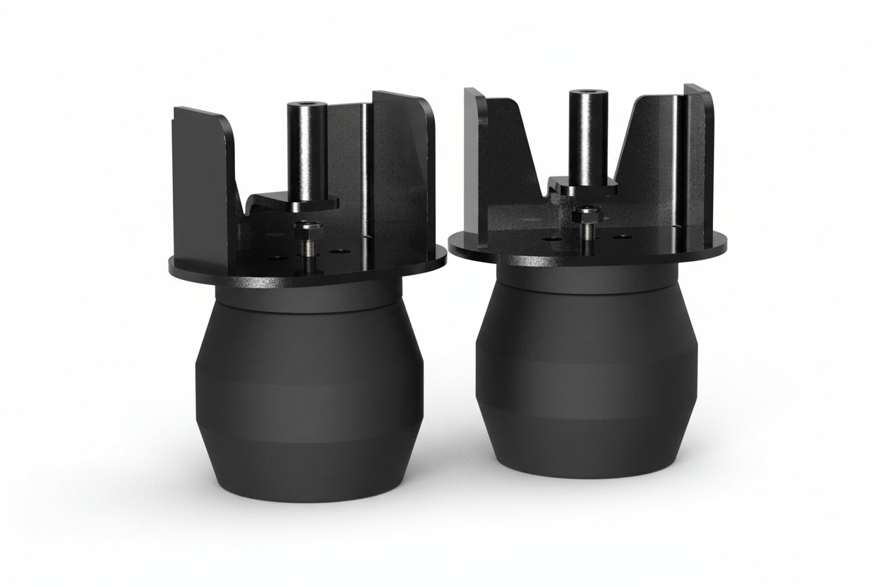 Timbren FRTT350F rear suspension enhancement system for Ford F250 and F350 Super Duty trucks