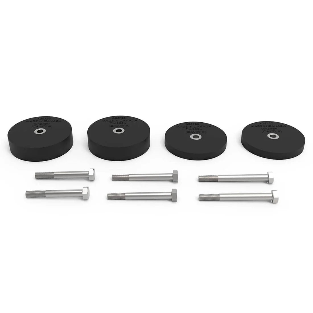 Timbren SPCRTORTUN4 rear helper spring spacer kit for Timbren TORTUN4 SES system on Toyota Tacoma and Tundra