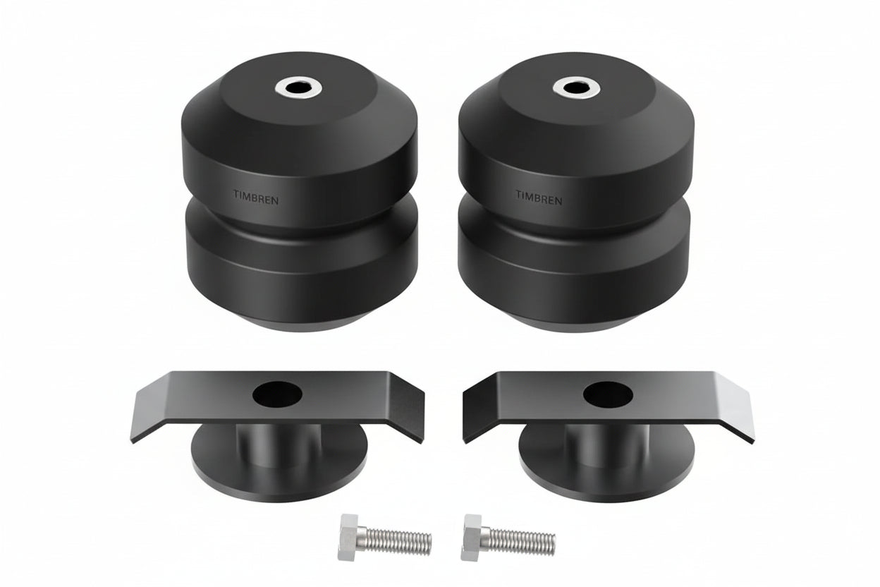 Timbren TORTUN4 rear suspension enhancement system for Nissan Titan Toyota Tacoma and Tundra