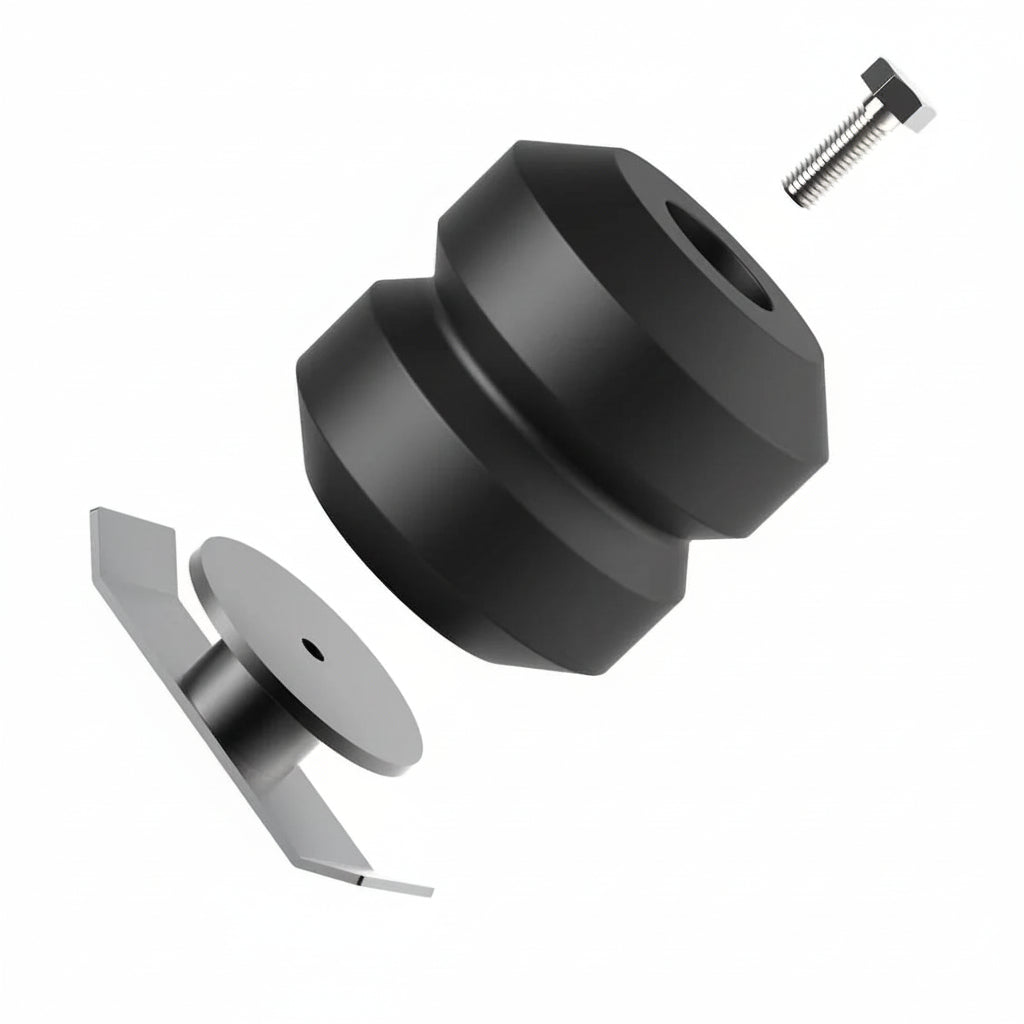 Timbren TORTUN4 rear suspension enhancement system for Nissan Titan Toyota Tacoma and Tundra