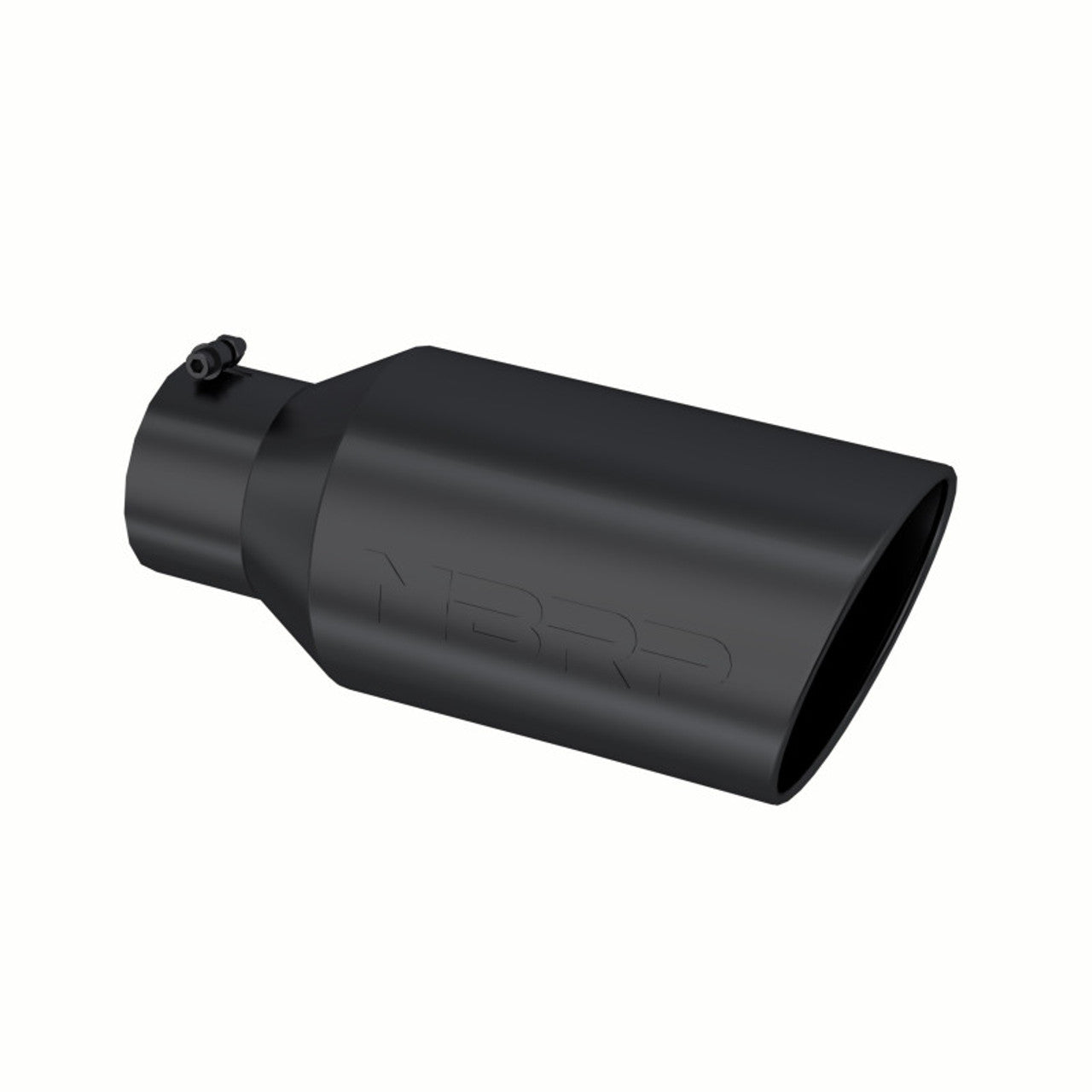 MBRP Tip, 8" O.D. Rolled End, 5" inlet 18" in length, Black Coated MBRP