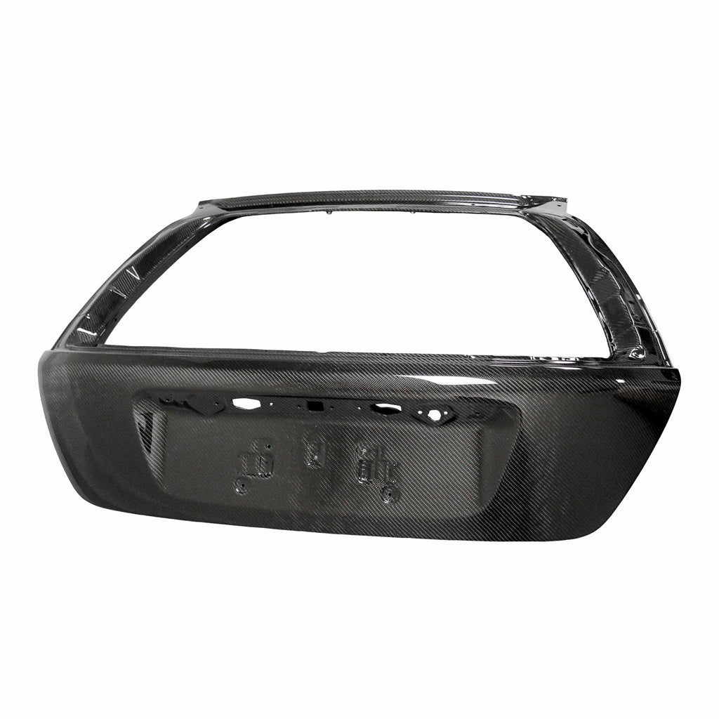 Seibon OEM-style carbon fiber trunk lid for 2002-2005 Honda Civic SI - TL0204HDCVHB