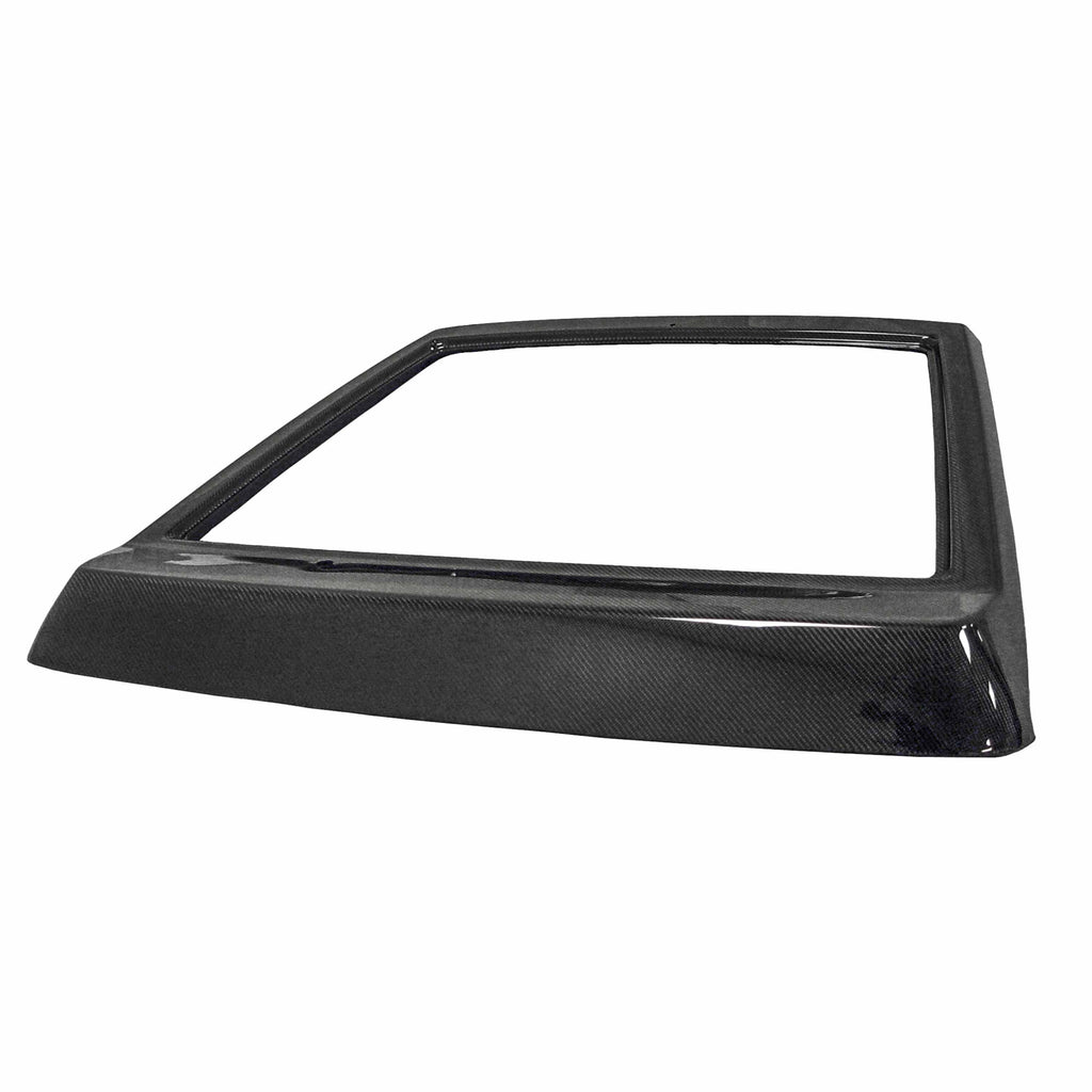 Seibon OEM-style carbon fiber trunk lid for 1984-1987 Toyota Corolla AE86 HB - TL8487TYAE86HB