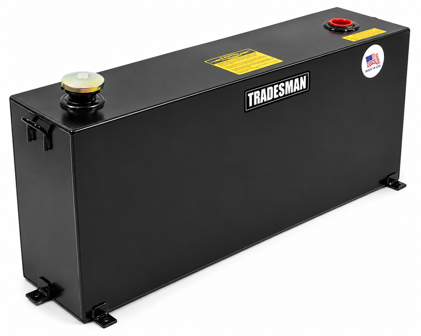 Tradesman 73750 50 gallon black steel vertical liquid storage tank