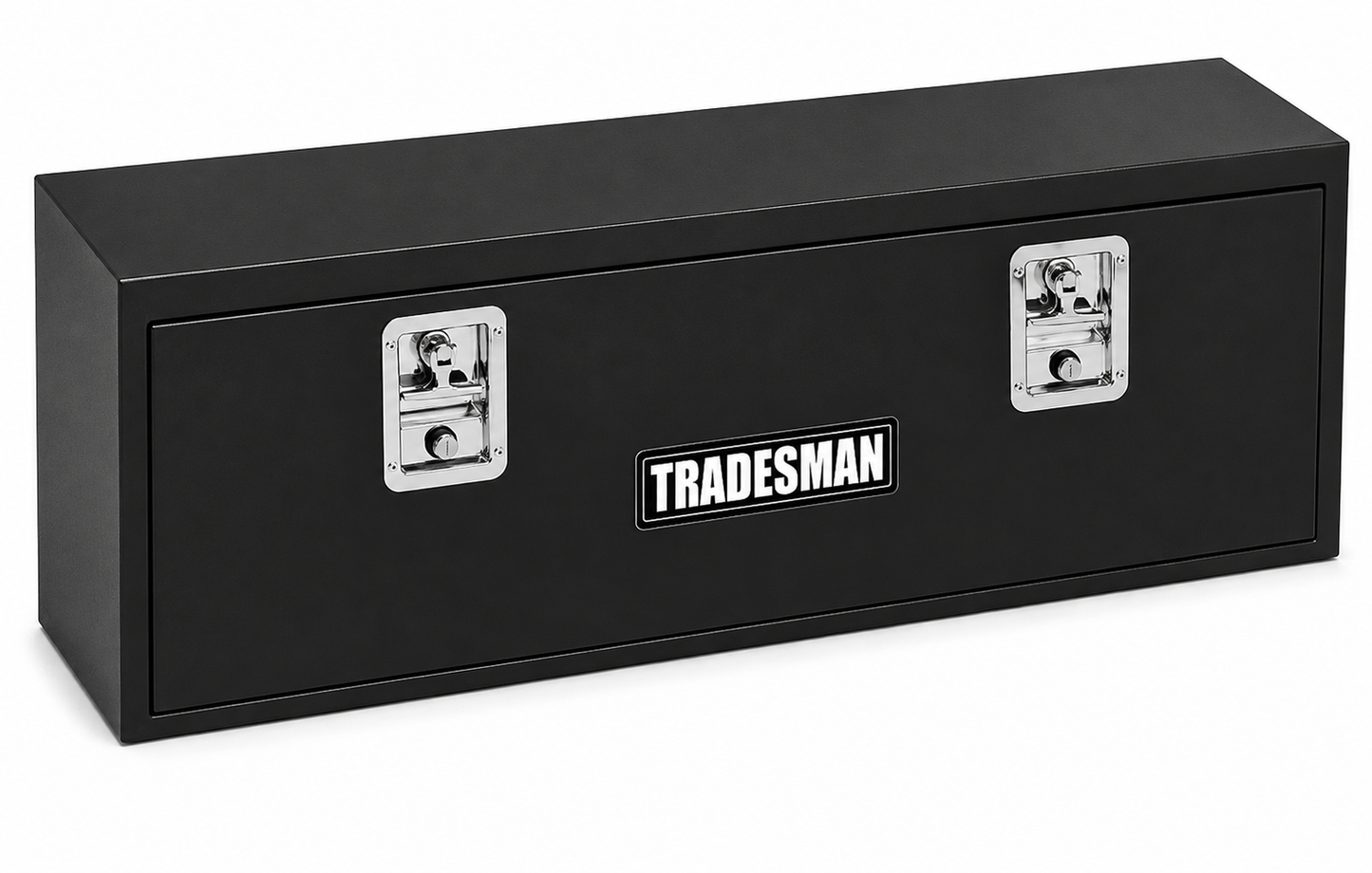 Tradesman 76148T 48 inch black steel top mount truck tool box