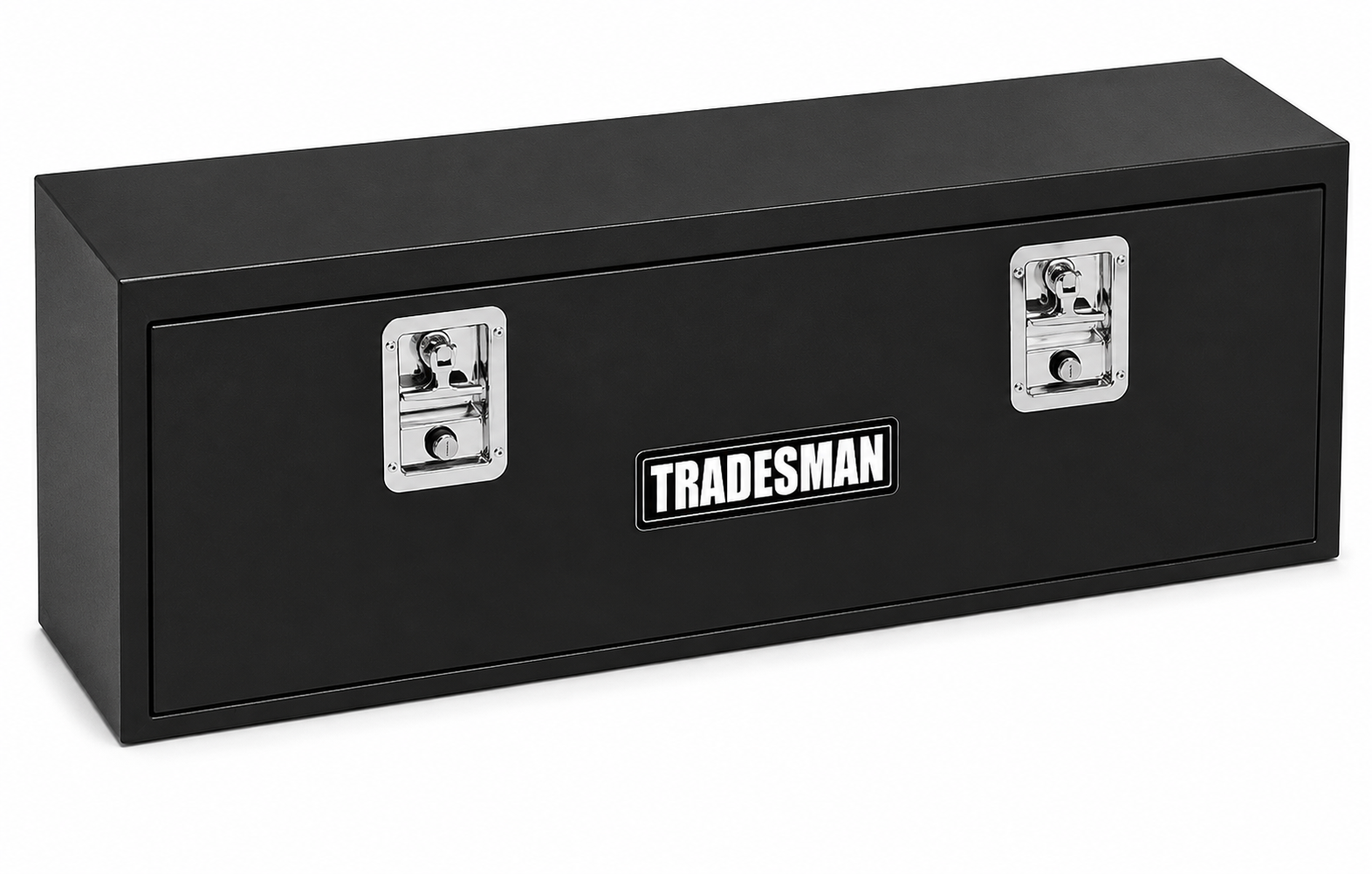 Tradesman 76148T 48 inch black steel top mount truck tool box