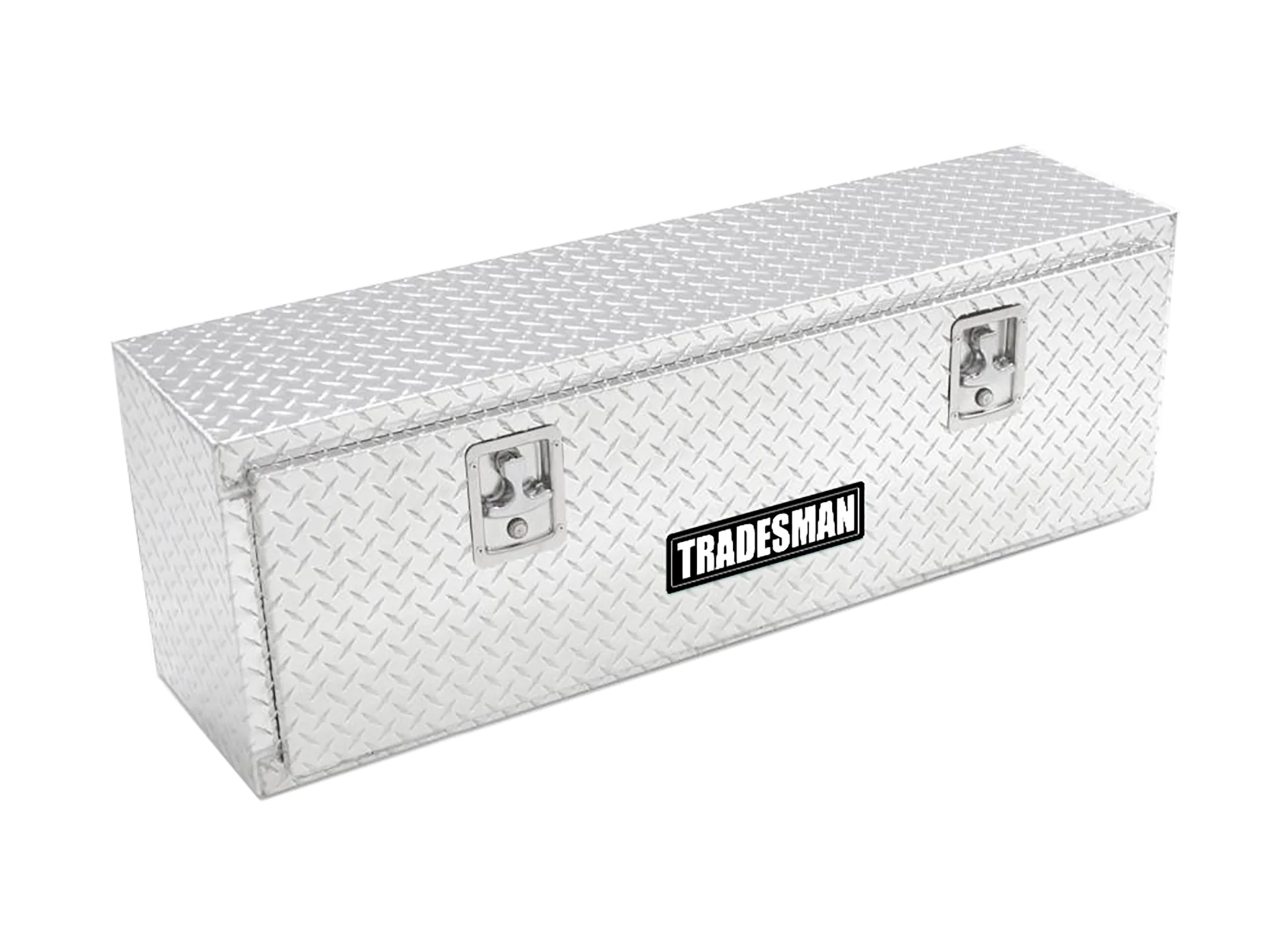 Tradesman 8172T 72 inch brite aluminum top mount L-wing truck box