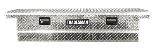 Tradesman 9301 58 inch brite aluminum single lid cross bed truck tool box