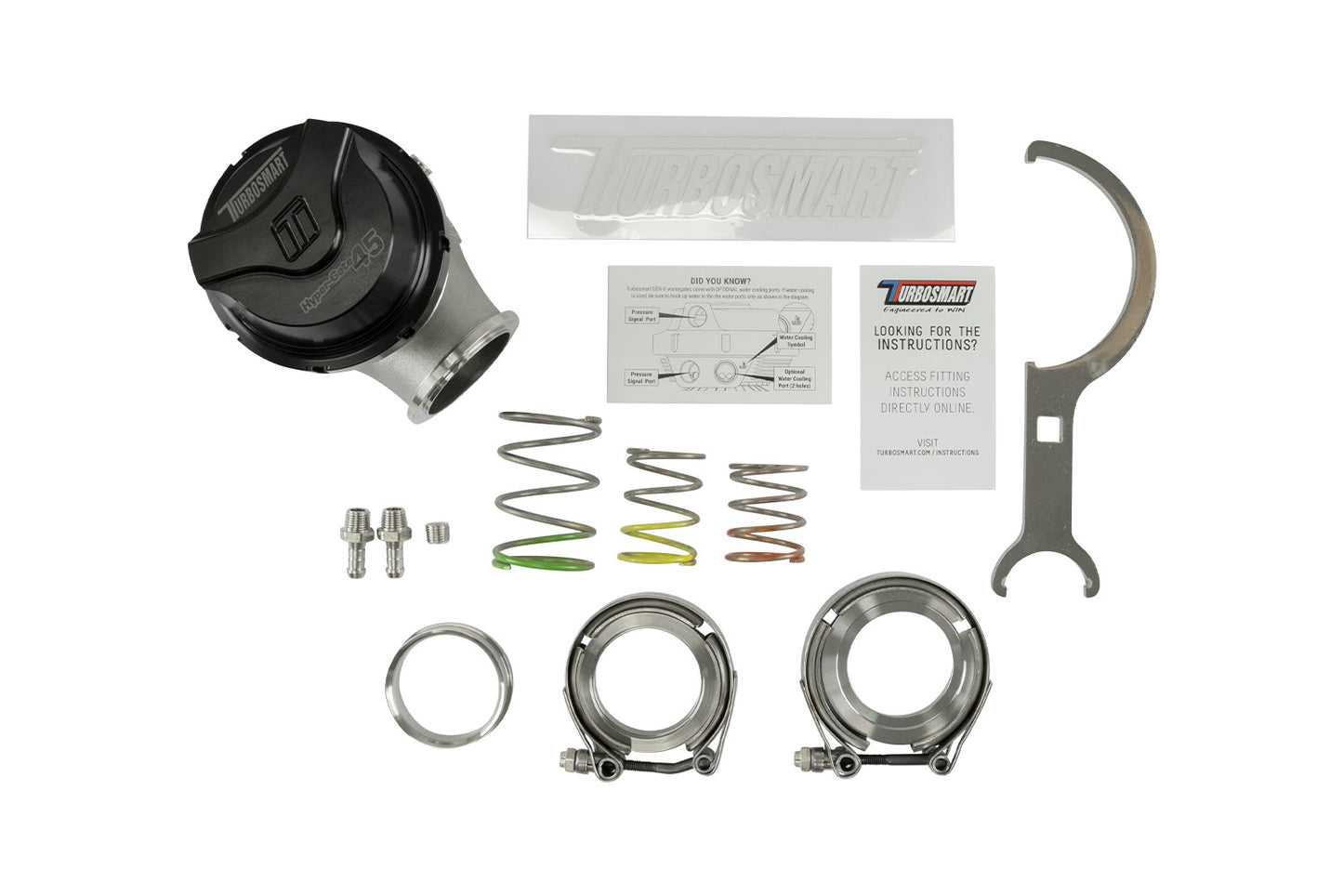 Turbosmart GenV HyperGate45 14PSI Sleeper external wastegate TS-0553-1015