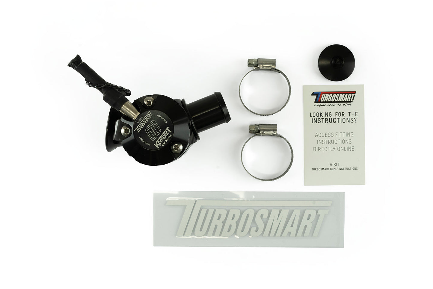 Turbosmart Kompact EM Dual Port Blow Off Valve Universal 25mm TS-0223-1075