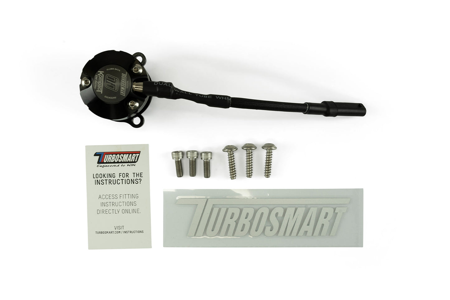 Turbosmart Kompact EM Plumb Back Diverter Valve for BMW B58 Gen 3 TS-0223-1248