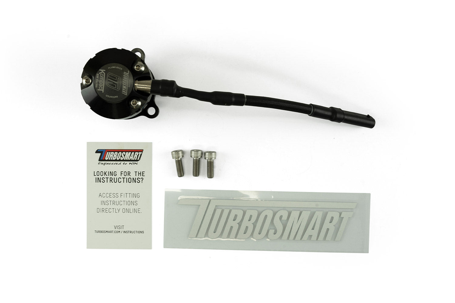 Turbosmart Kompact EM Plumb Back Blow Off Valve for Ford Fiesta ST TS-0223-1278