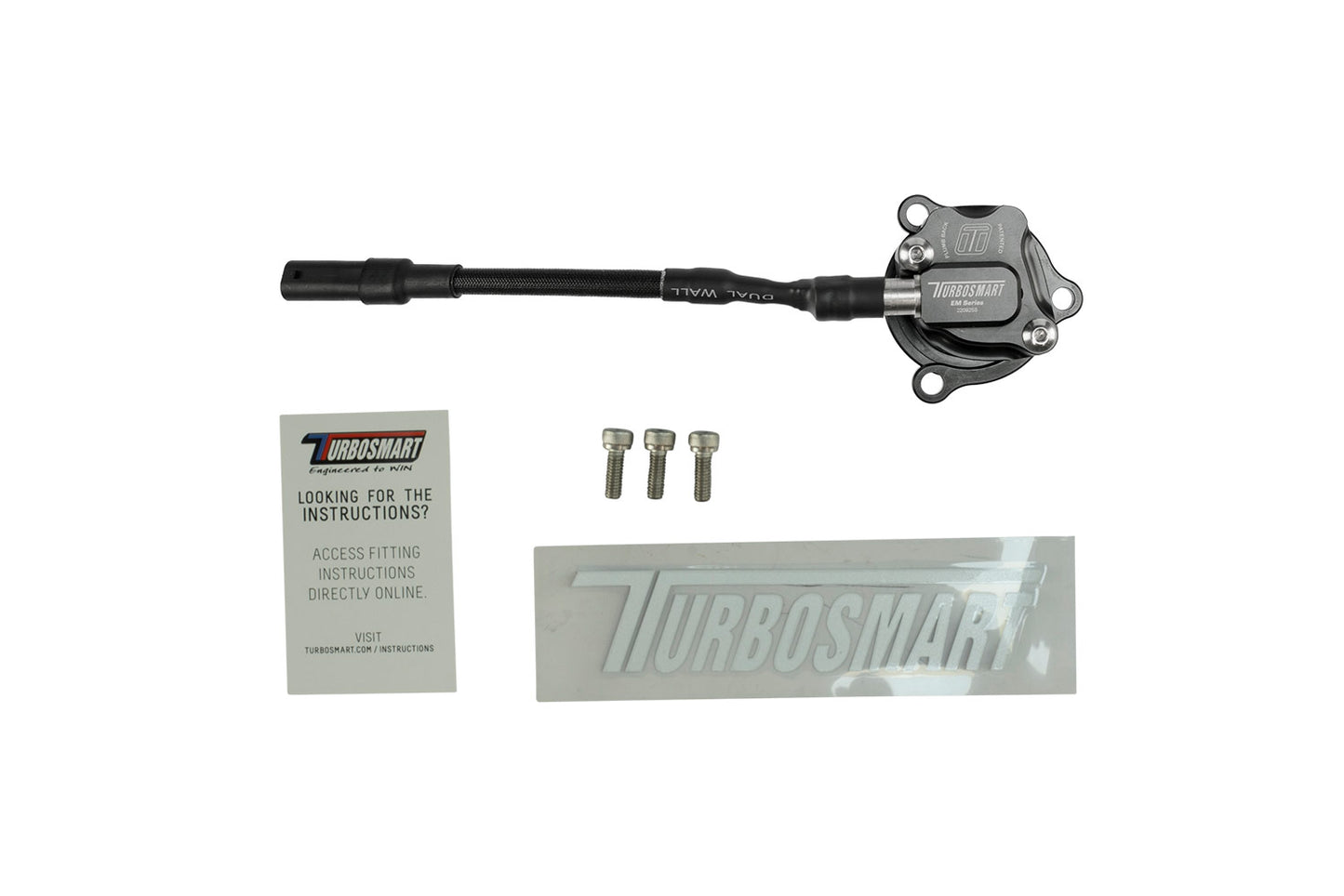 Turbosmart Kompact EM Plumb Back Blow Off Valve for Mercedes M274 2.0L TS-0223-1256