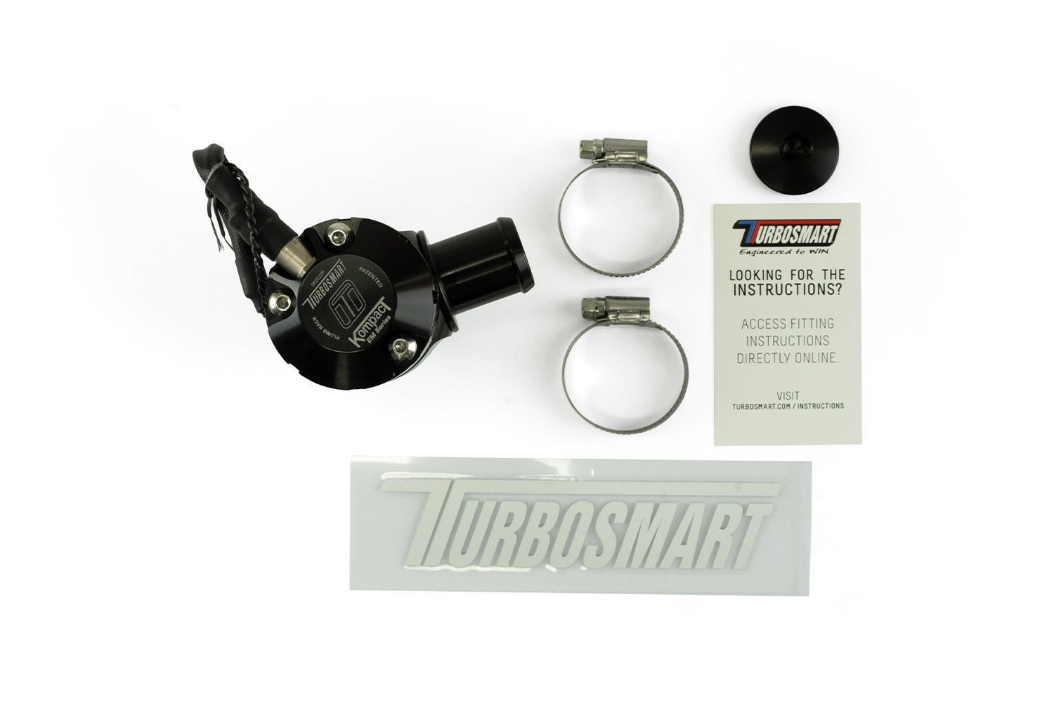 Turbosmart Kompact EM Plumb Back Blow Off Valve Universal 25mm TS-0223-1275