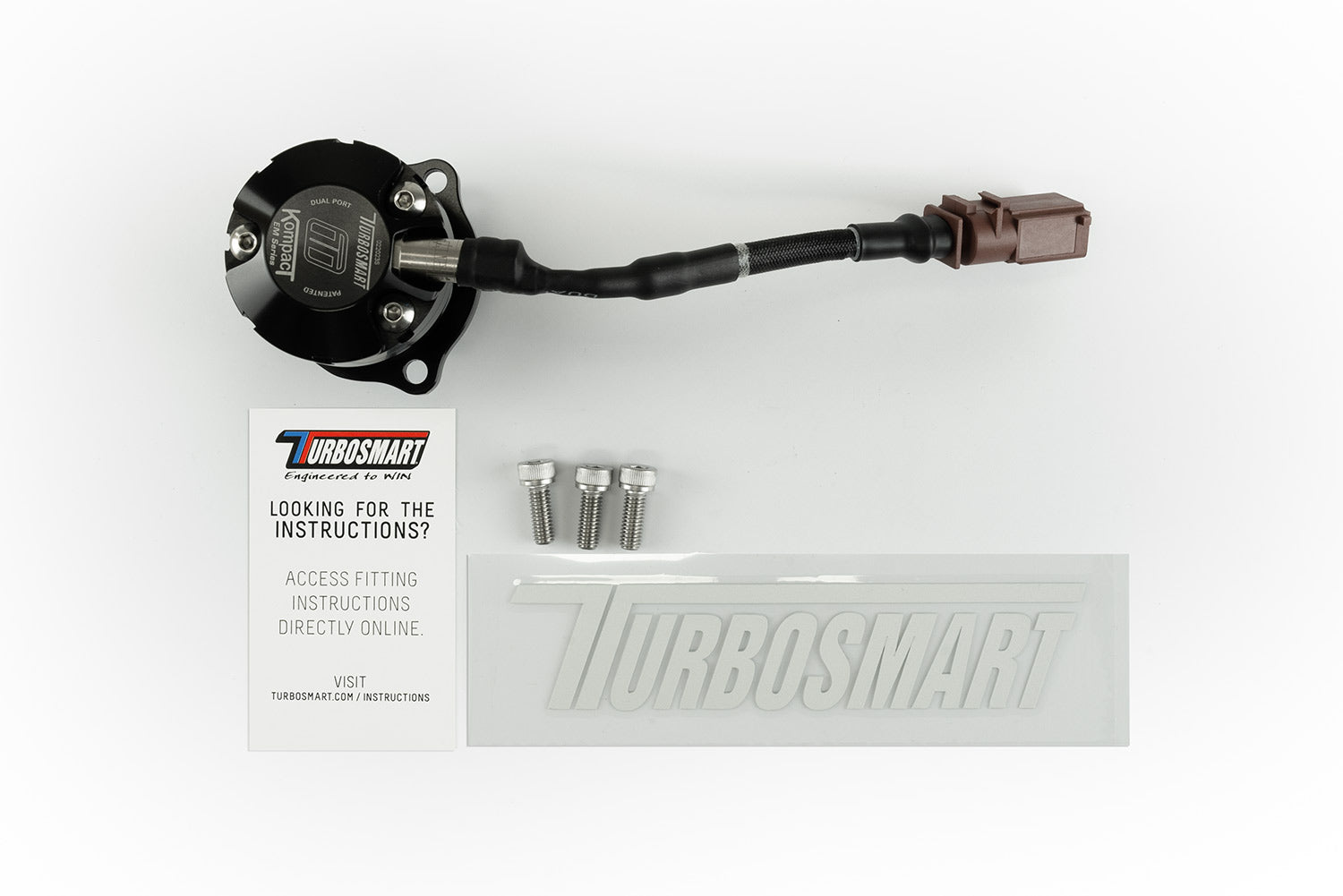 Turbosmart Kompact EM Blow Off Valve Dual Port - TS-0223-1063 Turbosmart