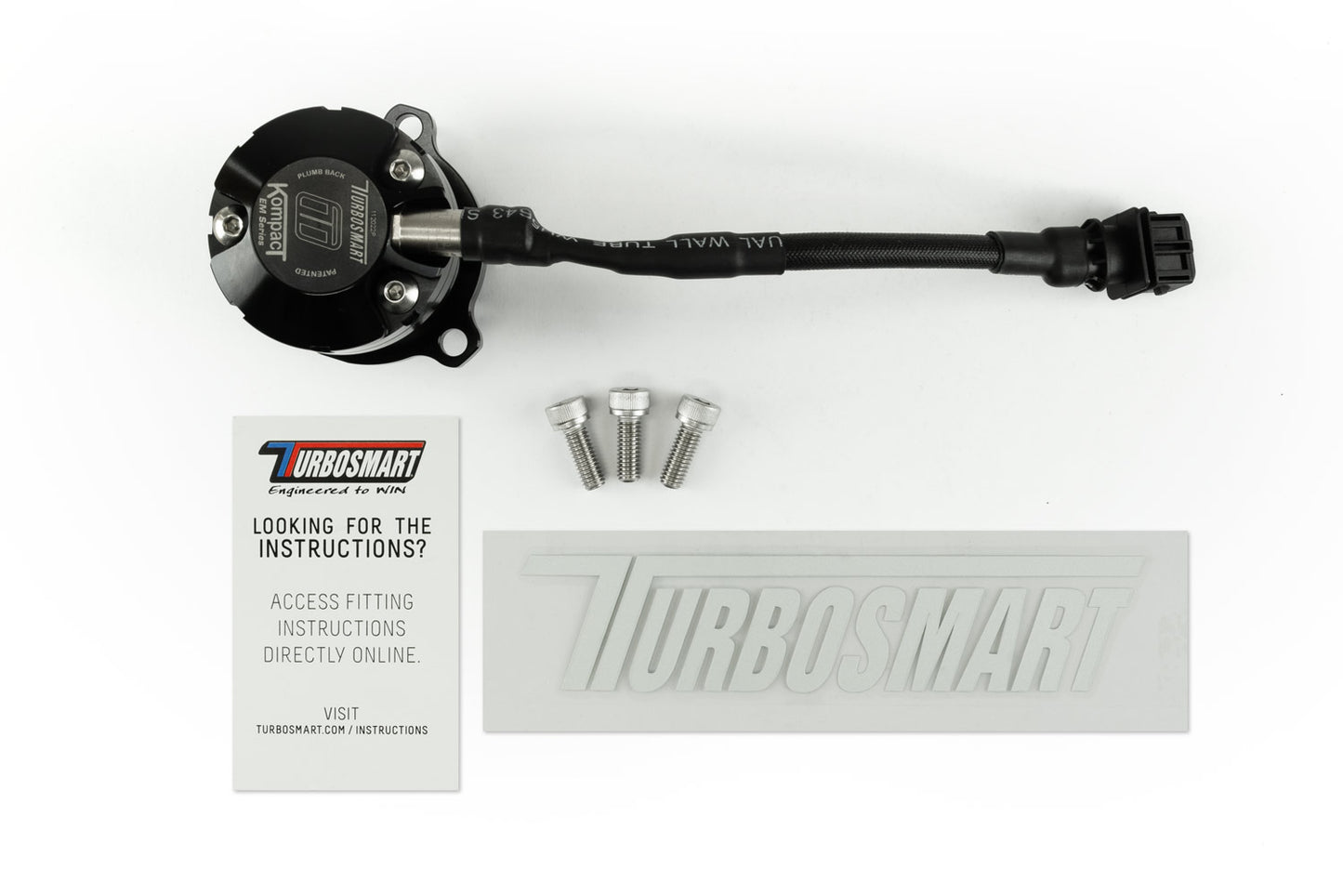 Turbosmart Kompact EM Plumb Back Diverter Valve – VR9 – BMW N55/N13 Engines (SKU: TS-0223-1292)