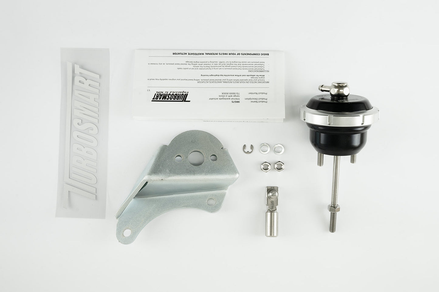 Turbosmart IWG75 Wastegate Actuator – 5PSI – Polaris RZR Turbo (Black) (SKU: TS-0631-1051)