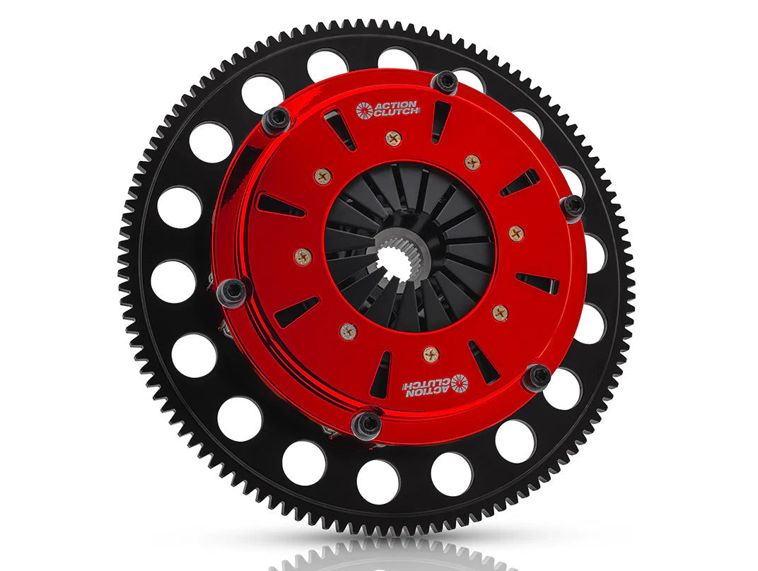 Action Clutch 7.25in Sprung Twin Disc Race Kit with Chromoly Flywheel for Acura RSX Type S 2002-2006 K20A2 – High-Performance Racing Clutch Kit.