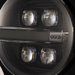 AlphaRex 21-23 Ford Bronco /22-23 Ford Bronco Raptor NOVA-Series LED Projector Headlights Alpha-black - 880259