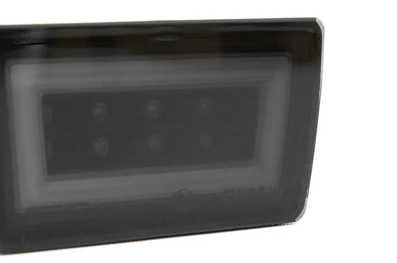 OLM F1 NB+R V2 (Smoke Lens, Gloss Black Base, White Bar) - 2015-2020 WRX / STI