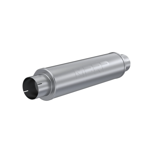 MBRP Quiet Tone 30" Universal Muffler for 4" Inlet/Outlet T409 Stainless Steel Finish M1004S