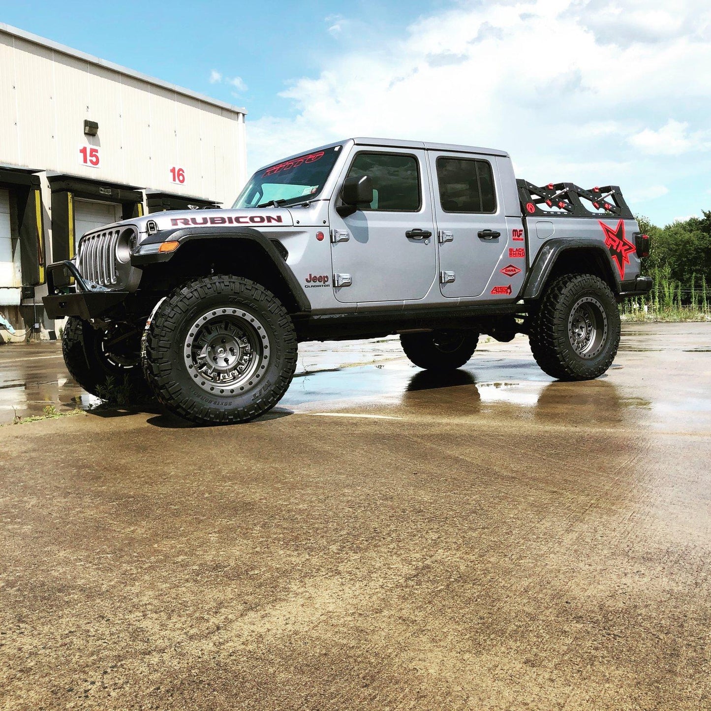 Rock Krawler 2021+ Jeep Wrangler JT (Diesel) 3in X Factor Pro (No Limits) Aluminum System - Stage 1