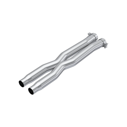 MBRP 3" Resonator Delete X-Pipe, T409, Ford Mustang GT350 2015 - 2020