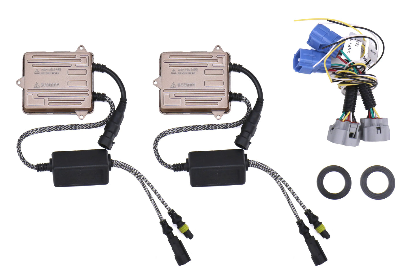 OLM Sequential Style Headlights w/ 6000k HID - 13+ FT86 / BRZ