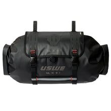 Load image into Gallery viewer, USWE Handlebar Roll-Top Bag + Holster - Black