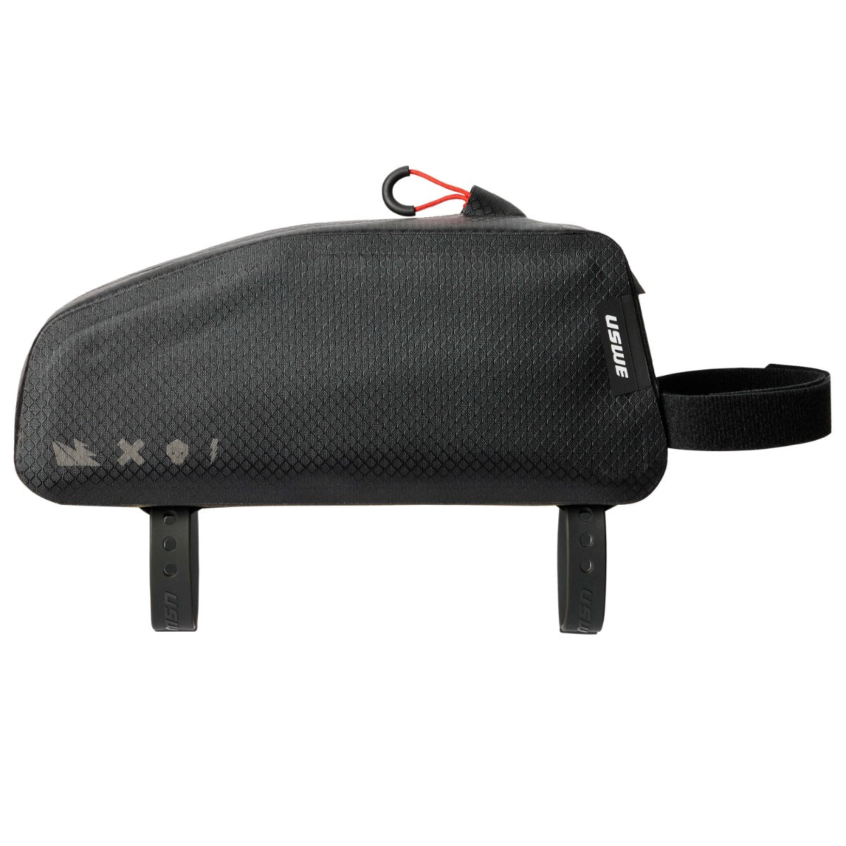 USWE Top Tube Bag (Zippered) - Black