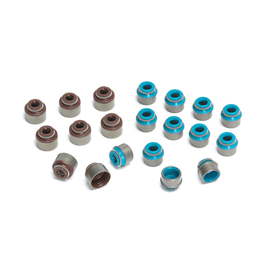 Supertech VW/Audi / BMW 6mm Viton Exhaust Valve Stem Seal - Set of 8 Supertech