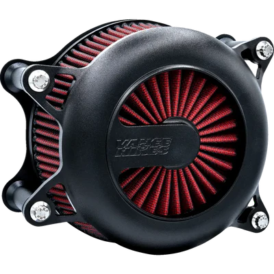 Vance and Hines 23-24 Touring Models V02 Rogue Air Intake - Wrinkle Black