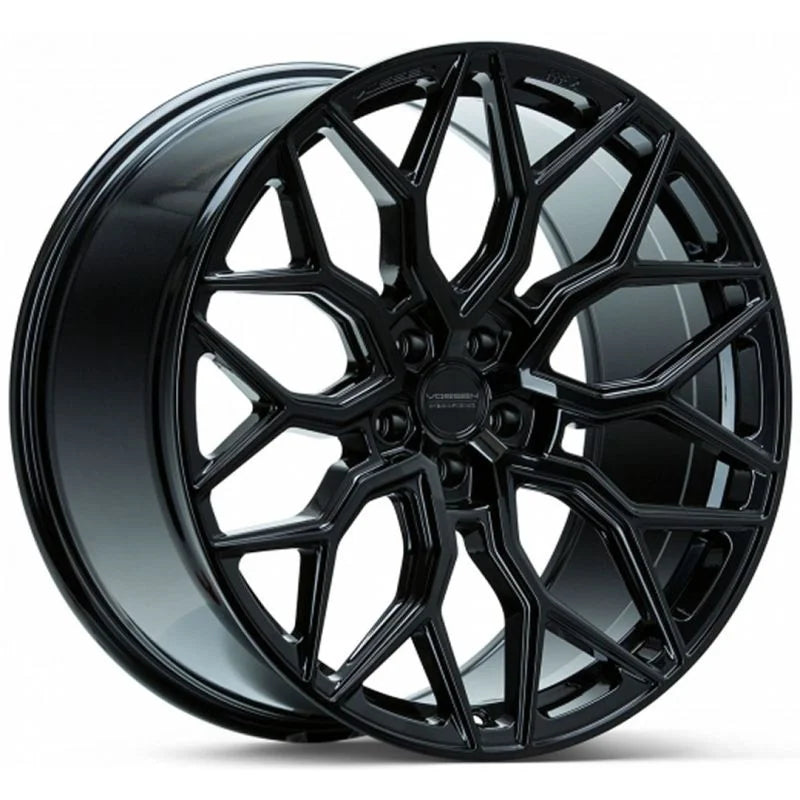 Vossen HF-2 22x10.5 / 5x112 / ET8 / Super Deep / 66.5 - Gloss Black Wheel- HF2-2M48