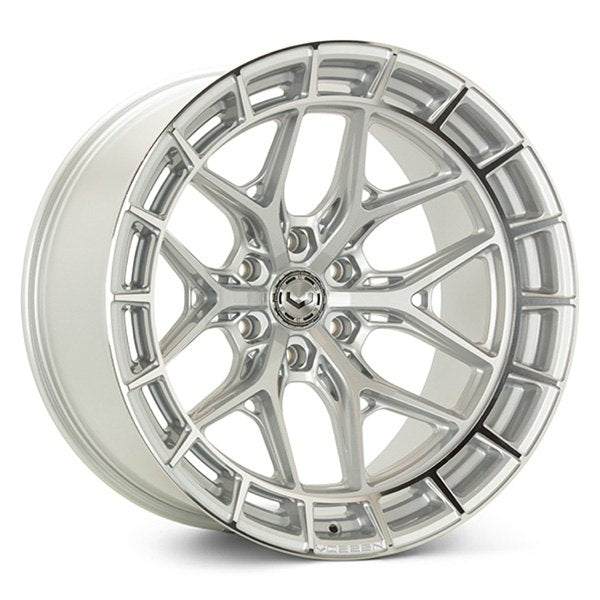 Vossen HFX-1 23x10.5 - 5x130 - ET25 - Mid - 84.1 - Silver Polished Wheel- HFX1-3P51