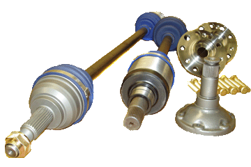 DSS Volkswagen 1993-1998 Golf / GTI / Jetta / Corrado VR6 (5-Speed) 750HP Level 5 Axle/Hub Kit VW65