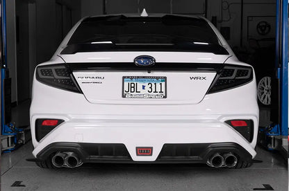 OLM Spec-AR LED Taillights (Smoke Lens/Black Base/White Bar) - 2022+ WRX