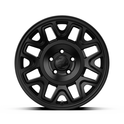 Fifteen52 Wander MX 17x8 5x108 38mm ET 63.4 Center Bore Asphalt Black Wheel