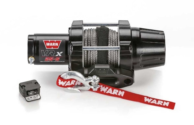 Warn 101020 VRX 25-S Powersports 12V Winch – 2,500 lb Capacity