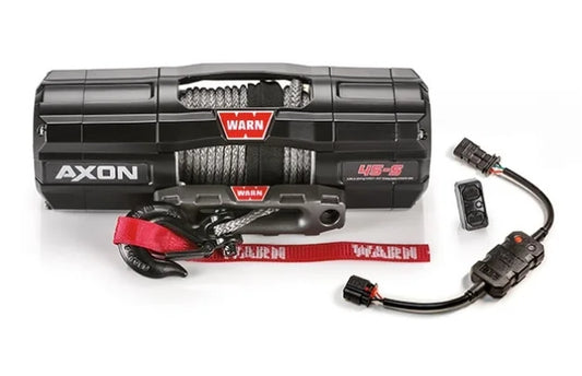 Warn 101140 AXON 45-S Powersports 12V Winch – 4,500 lb Capacity