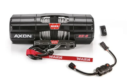 Warn 101150 AXON 55-S Powersports 12V Winch – 5,500 lb Capacity