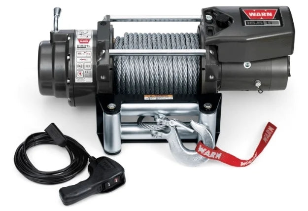 WARN 16.5ti Heavyweight Winch 16,500 lb Steel Rope – 68801