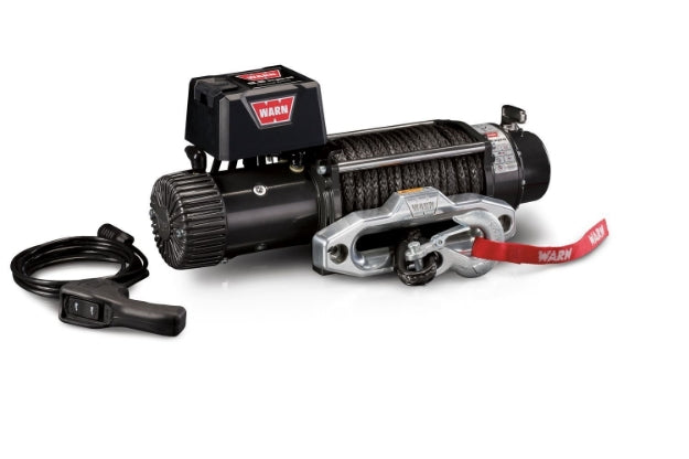 WARN 9.5XP-S Winch 9,500 lb Synthetic Rope Hawse – 87310