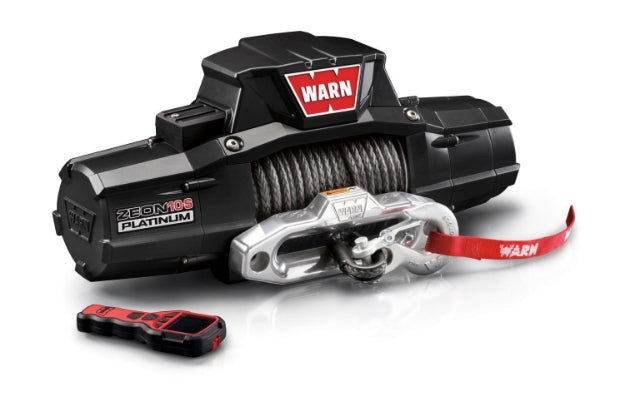 Warn 92815 ZEON 10-S Platinum 12V Electric Winch – 10,000 lb Capacity