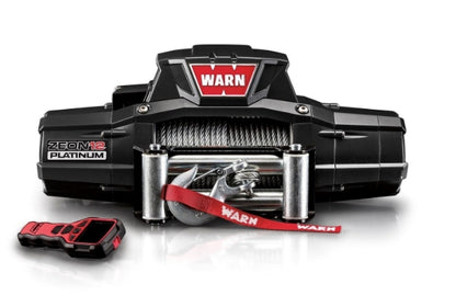 Warn 92820 ZEON 12 Platinum 12V Electric Winch – 12,000 lb Capacity